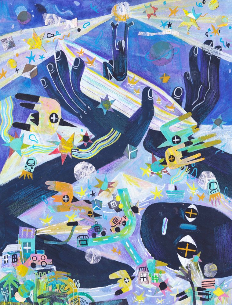 Lebendiger Kosmischer Pfad von Changyu Zou