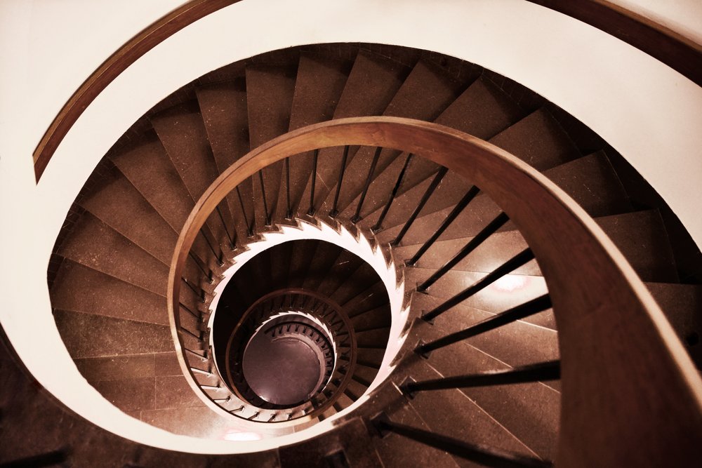 Perspektivische Spirale von Christina Sillen