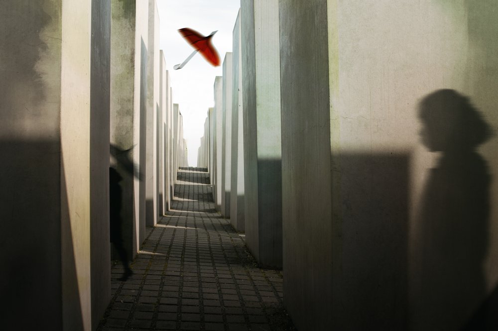 Berliner Gedenk-Regenschirm von Christine von Diepenbroek
