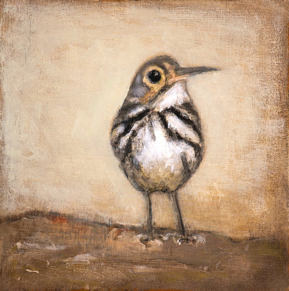 Neugieriger kleiner Vogel von Claire Lerner