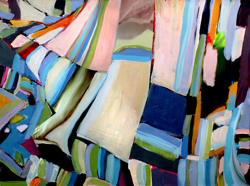 Lebendige abstrakte Formen von Claire Lerner