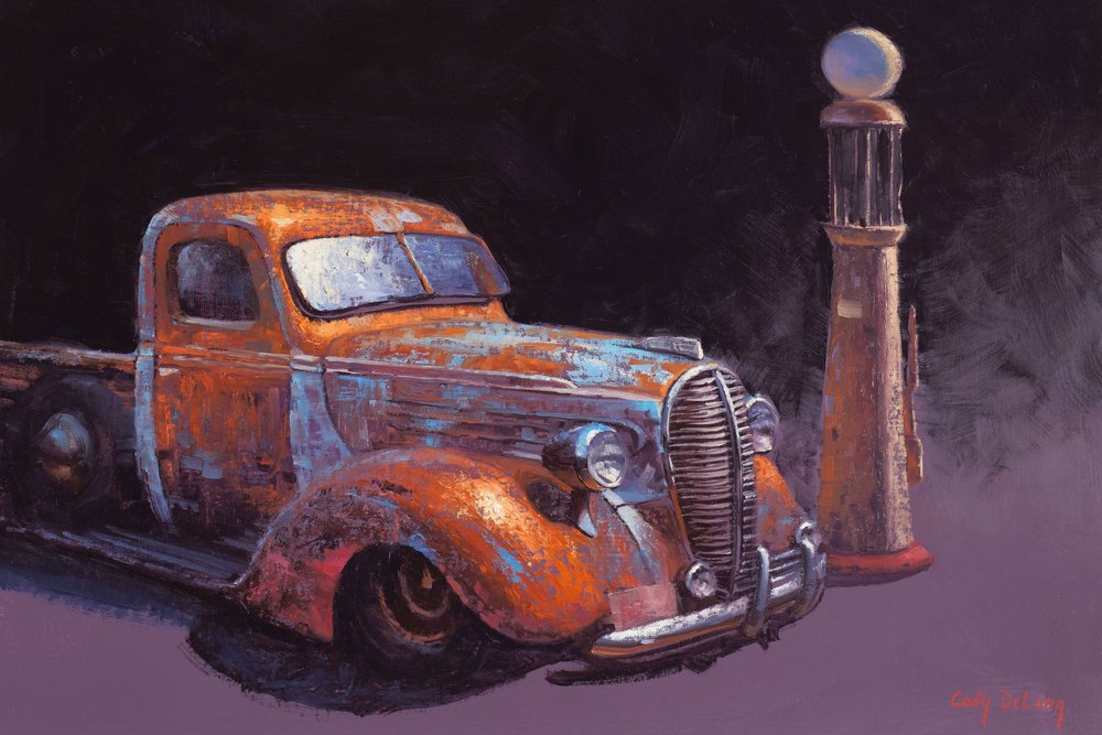 Verrosteter Pickup-Truck von Cody DeLong