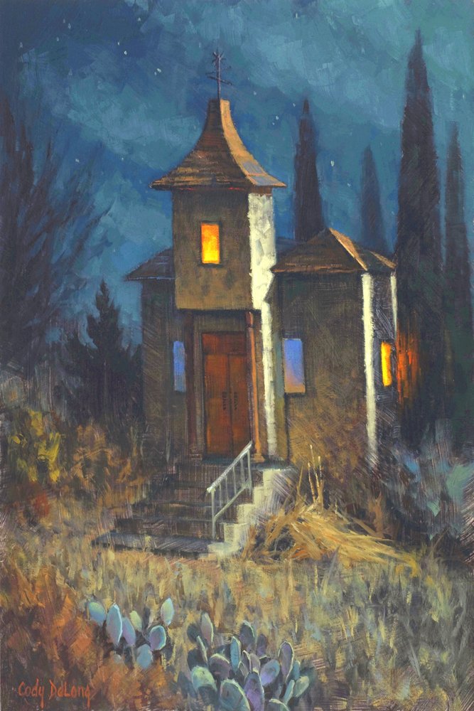 Sternenklare Wüstenkirche von Cody DeLong