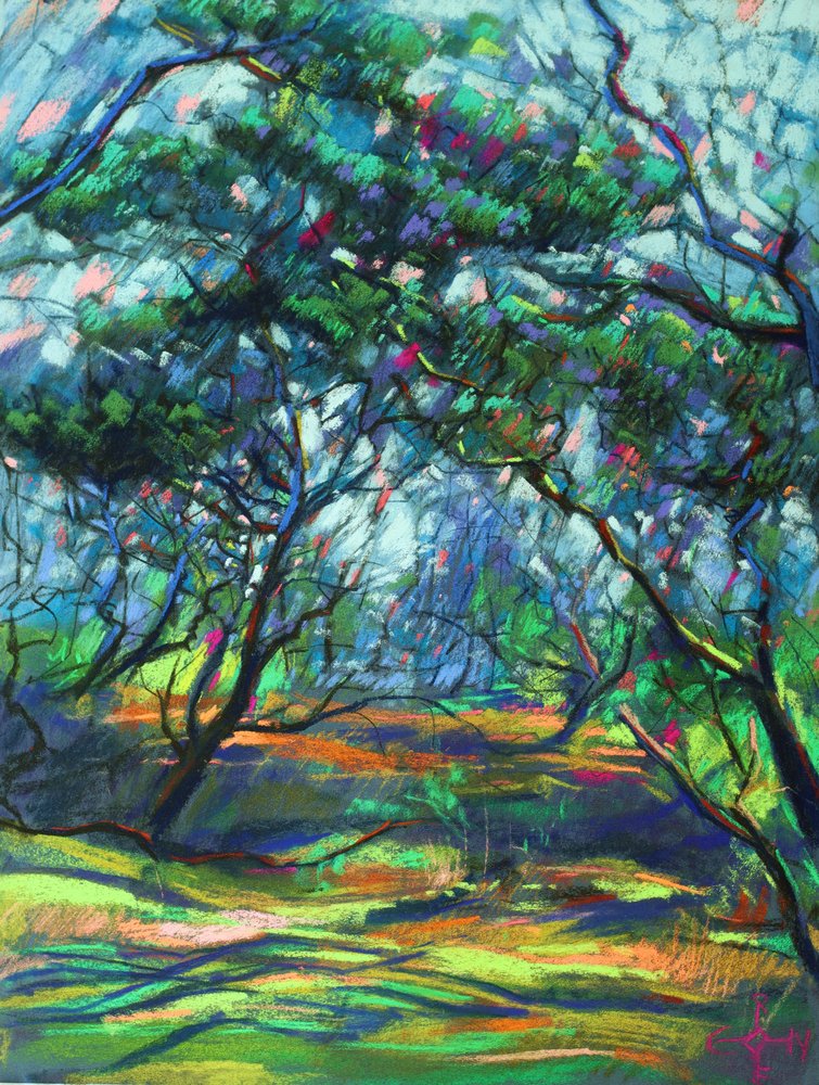 Gefleckter Waldweg von Corné Akkers