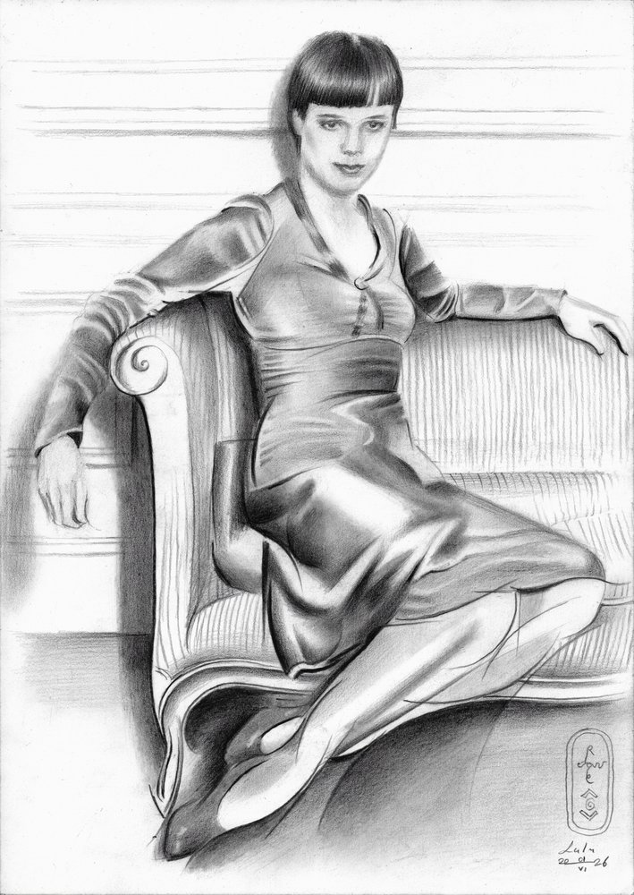 Elegante Frau posiert von Corné Akkers