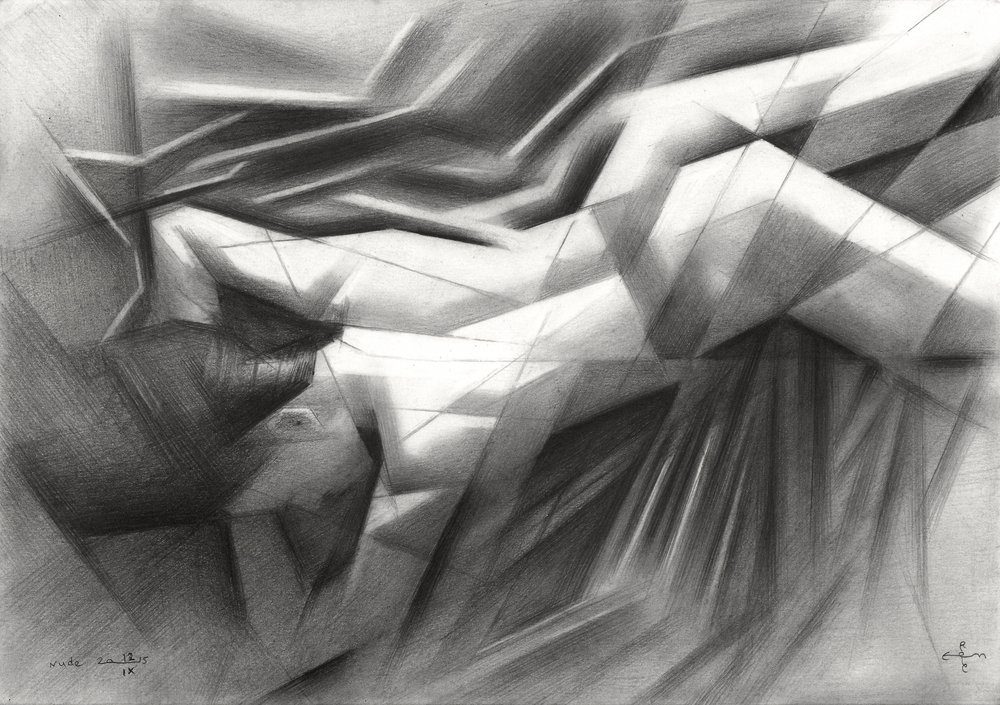 Fragmentierte Weibliche Form von Corné Akkers