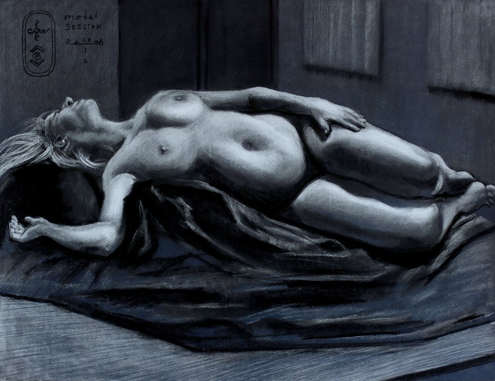 Modellsitzung - 20-01-26 - 2 von Corné Akkers