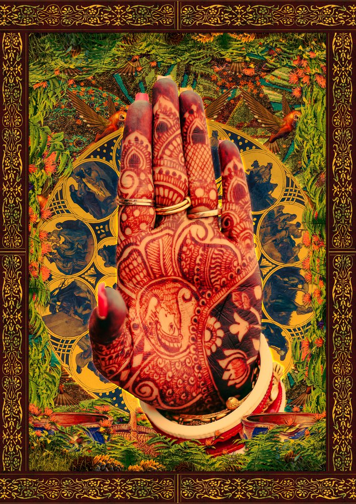 Ornate Mehndi Hand von CosmoZach