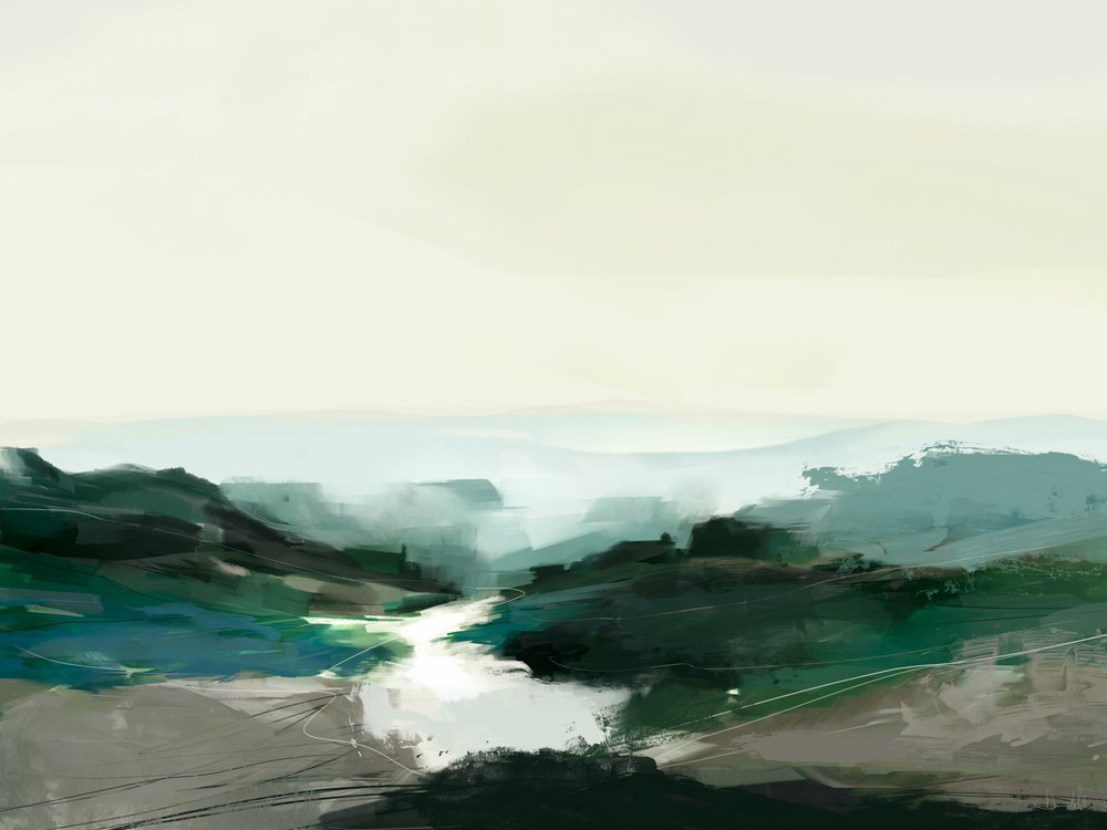 Hochlandblick von Dan Hobday