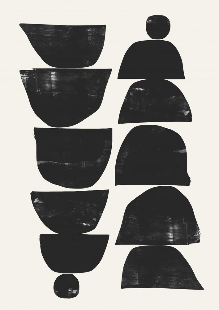 Minimalistische Pflanze von Dan Hobday