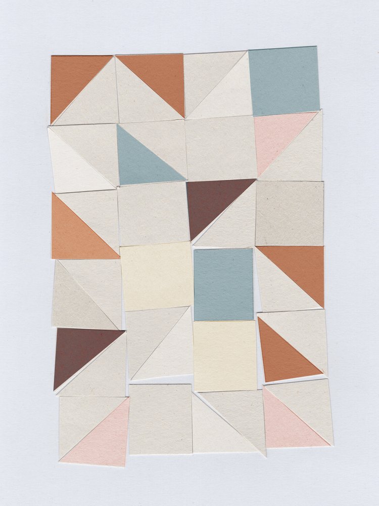Pastell Geometrien von Dan Hobday