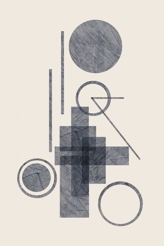 Abstrakte geometrische Formen von Danushka Abeygoda