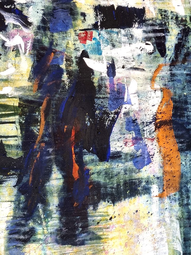 Kühnes Textur-Abstrakt von David Antonides