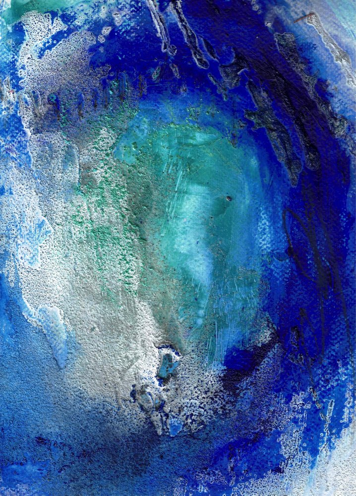 Abstrakter Ozeanfluss von Deb Chaney
