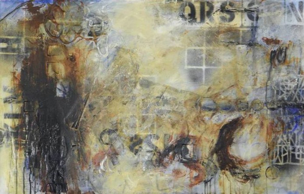 Abstrakter Urbaner Grunge von Deb Chaney