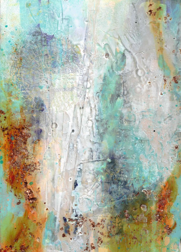 Aqua-Rost-Patina von Deb Chaney