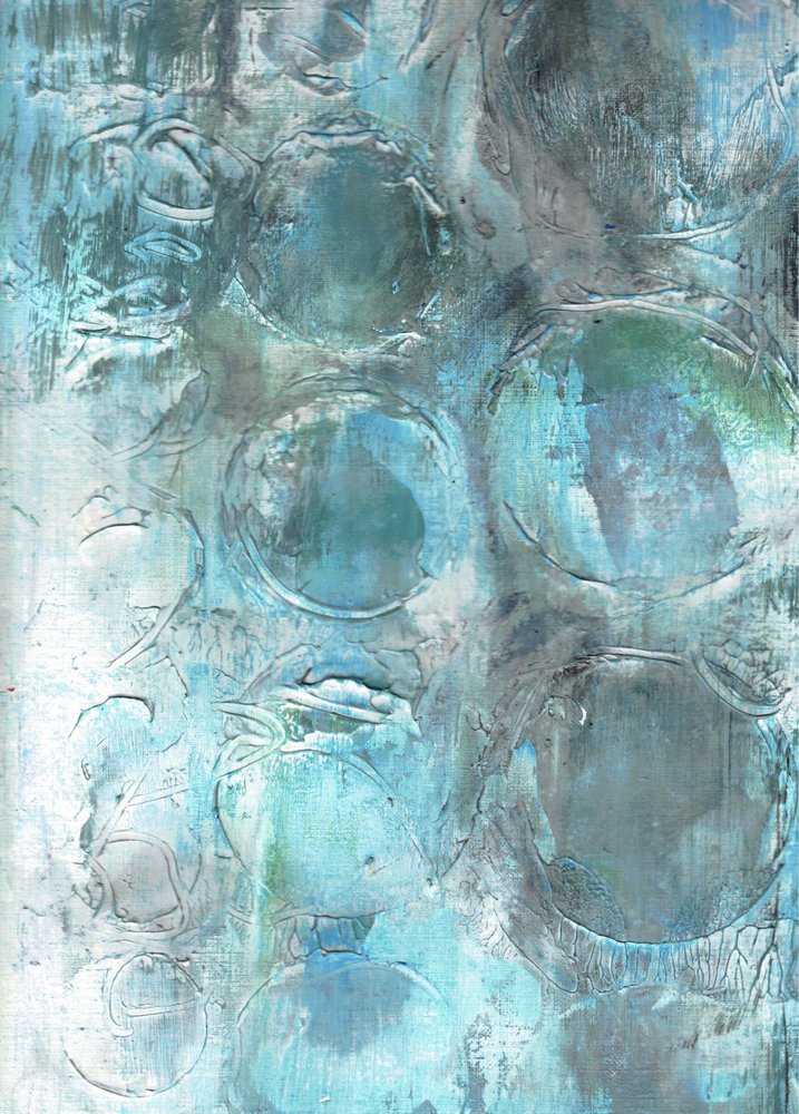 Beruhigende Aqua-Runden von Deb Chaney