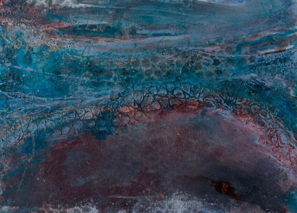Rissige Blaue Tiefen von Deb Chaney