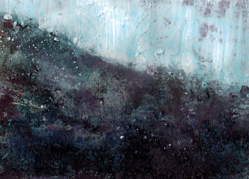 Dunkle Winter-Meereslandschaft von Deb Chaney