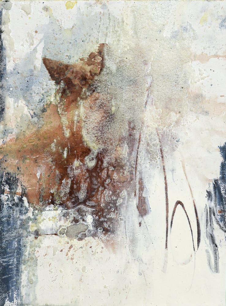 Expressives Pferdegemälde von Deb Chaney