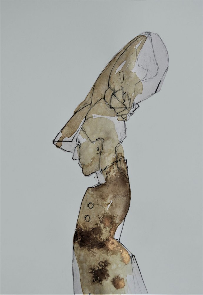 Elegantes Frauenprofil von Doris Schmitz