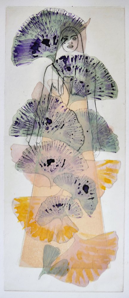Ginkgo-Blatt-Figur von Doris Schmitz
