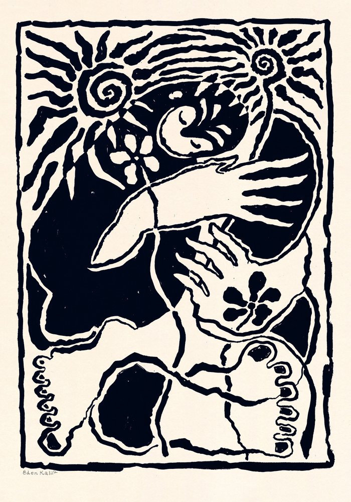 Schutz (schwarz) von EDEN KALIF