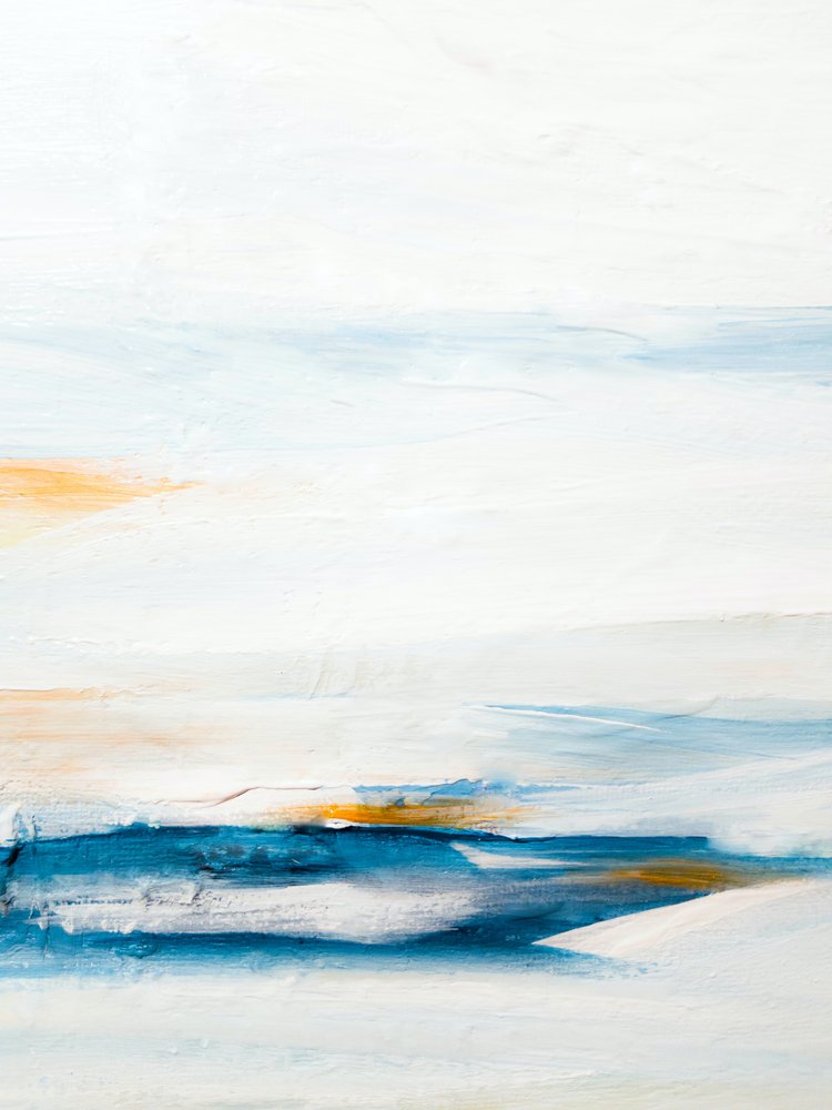 Abstrakter Horizont Gold von Ejaaz Haniff