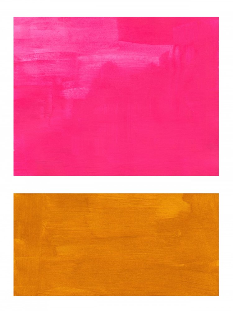 Heißes Pink Gold Abstrakt von Ejaaz Haniff