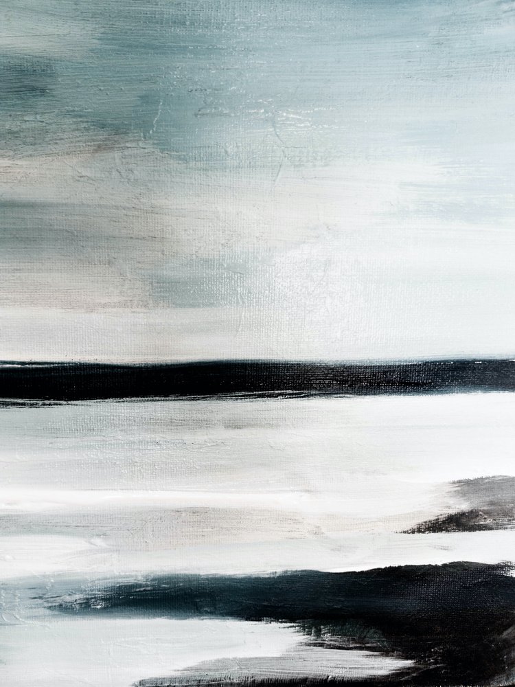 Moderner Blauer Horizont von Ejaaz Haniff