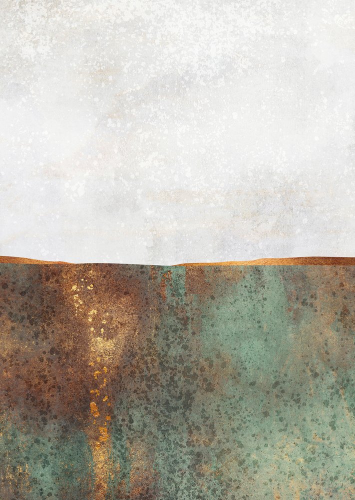 Goldene Patina Horizont von Elisabeth Fredriksson