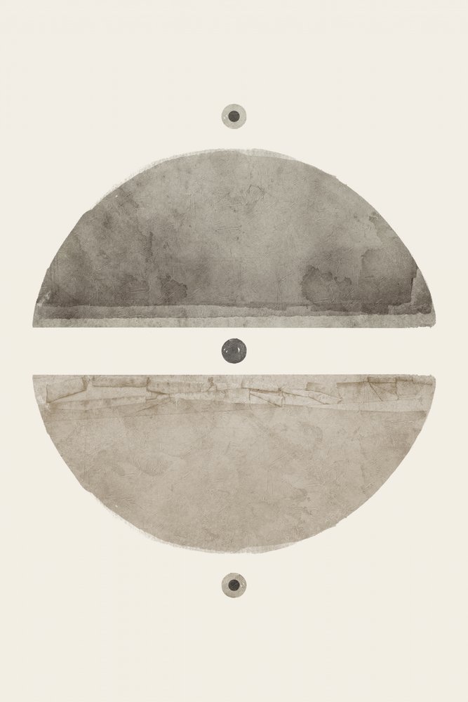 Abstrakte geometrische Balance von Ema Paraschiv