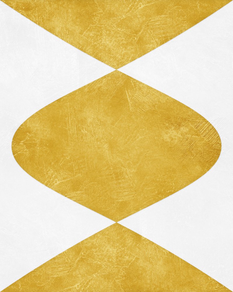 Elegante Goldene Form von Ema Paraschiv