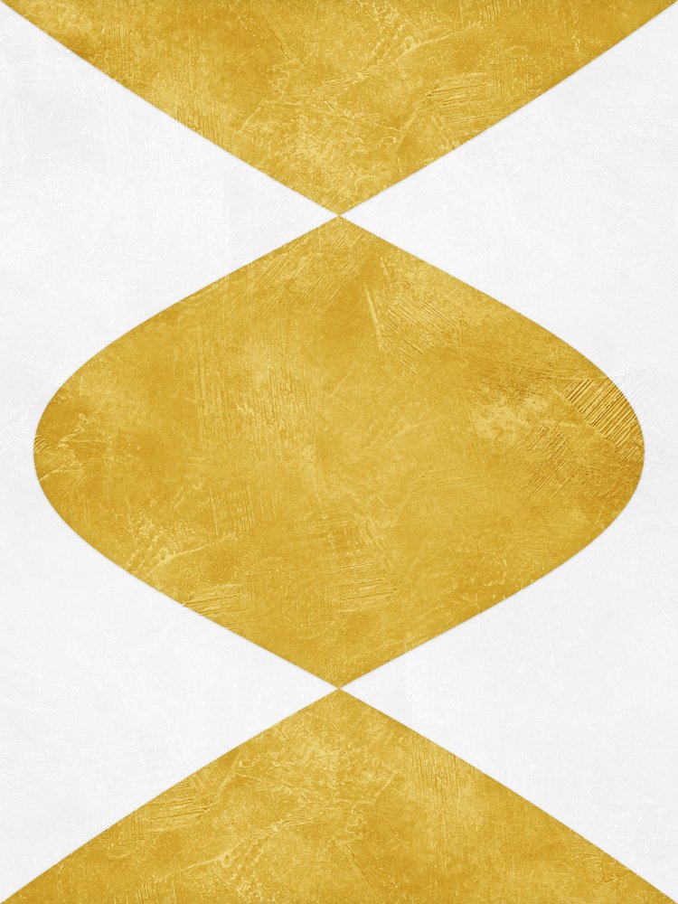 Moderne Goldene Geometrie von Ema Paraschiv