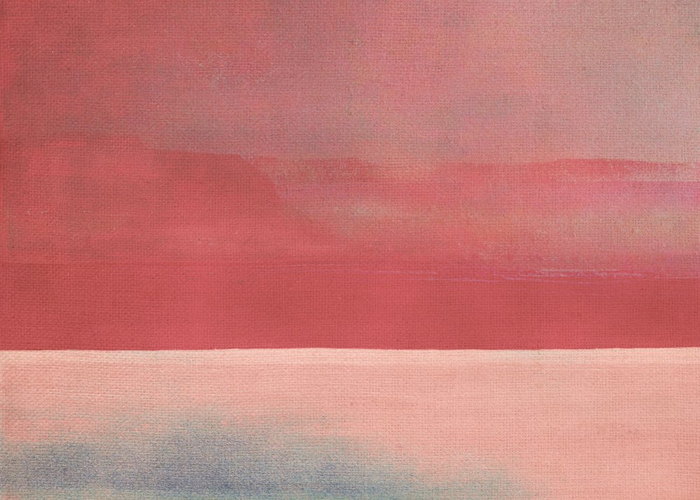 Rosa Horizont Gelassenheit von Fernando Vieira