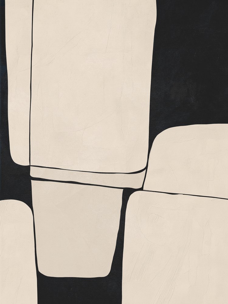 Sanfte Organische Formen von Flow Line