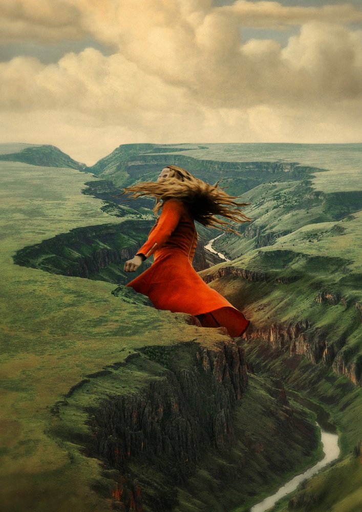 Schwebender Canyon Geist von Fran Rodríguez