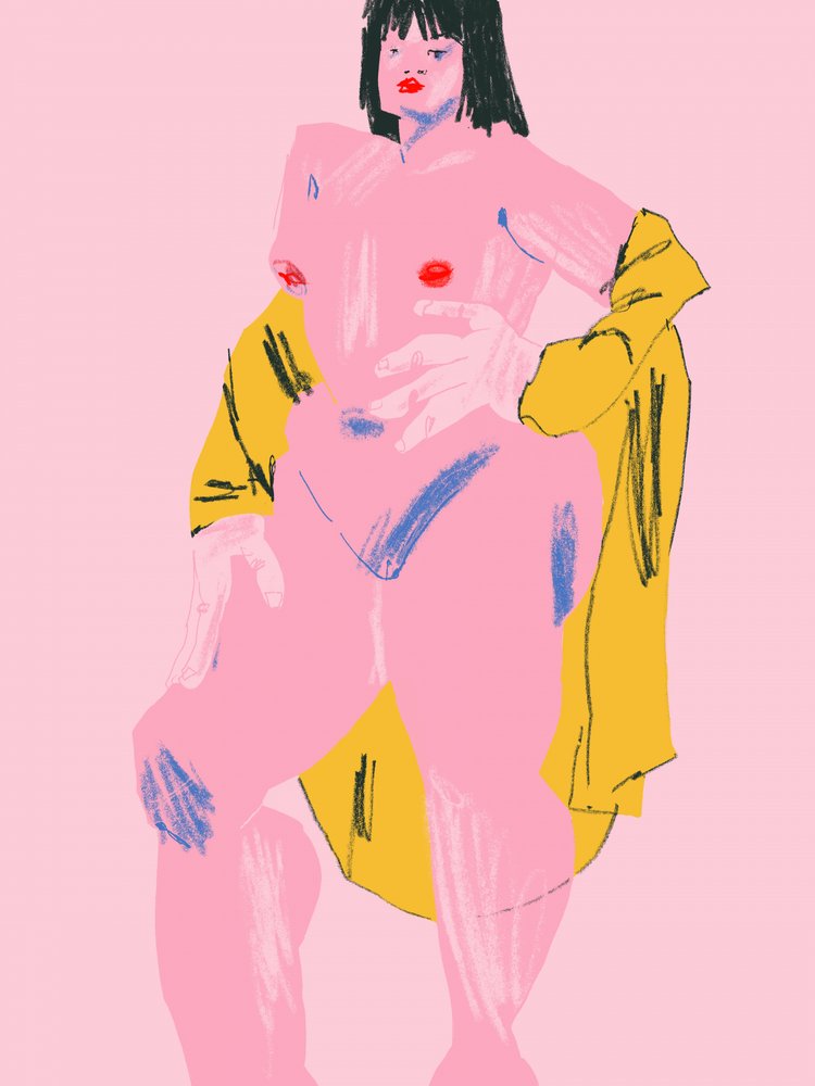 Moderne Aktfigur von Francesco Gulina