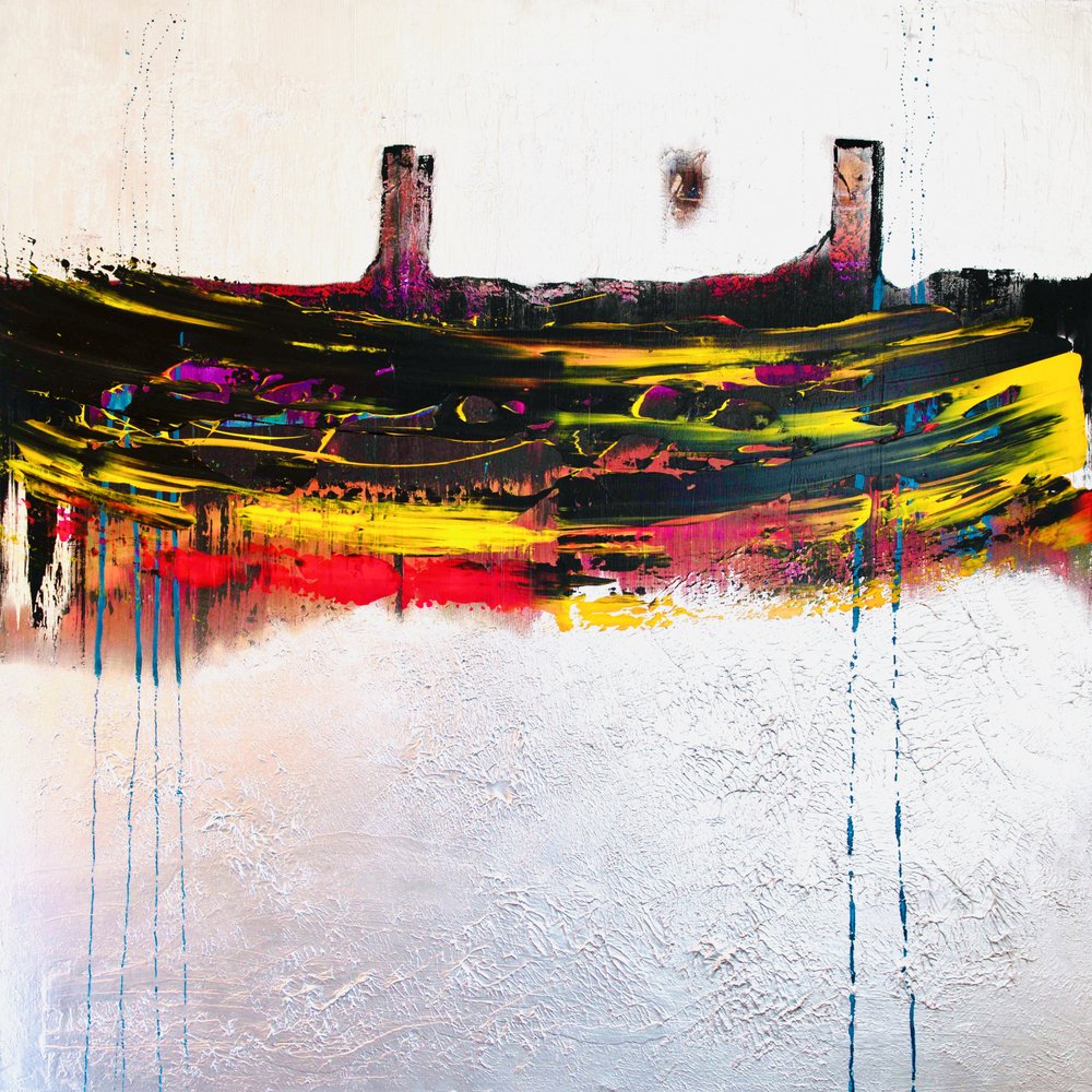Dynamische Abstrakte Skyline von Fredrik Olsen