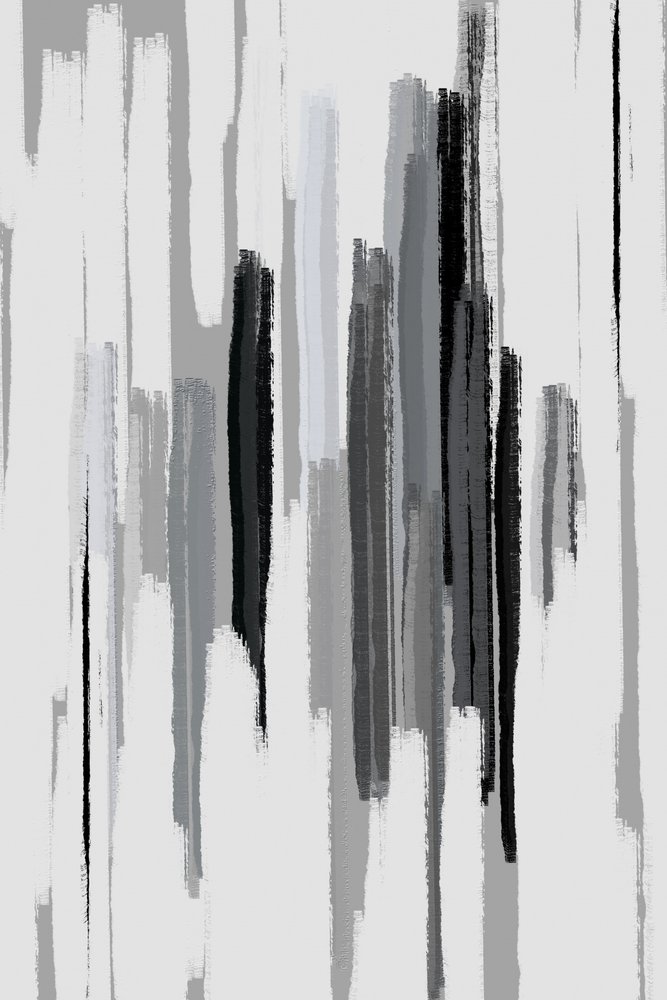 Moderne monochrome Linien von Fun Qui