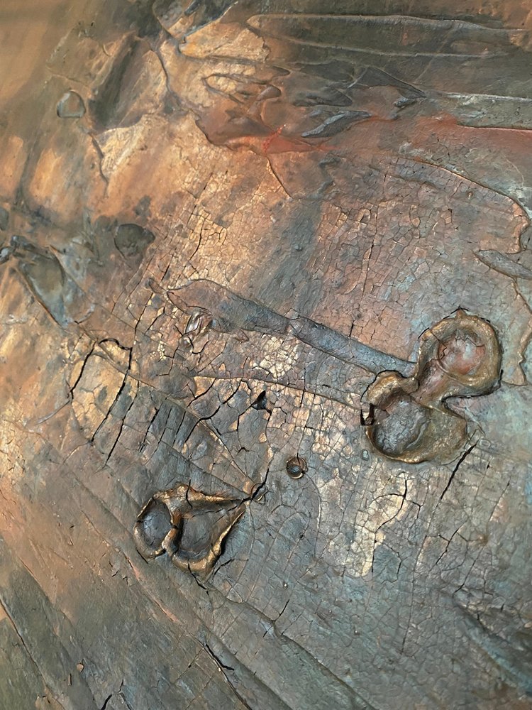 Rissige Bronze-Patina von Gabriela Aleksandra Szuba