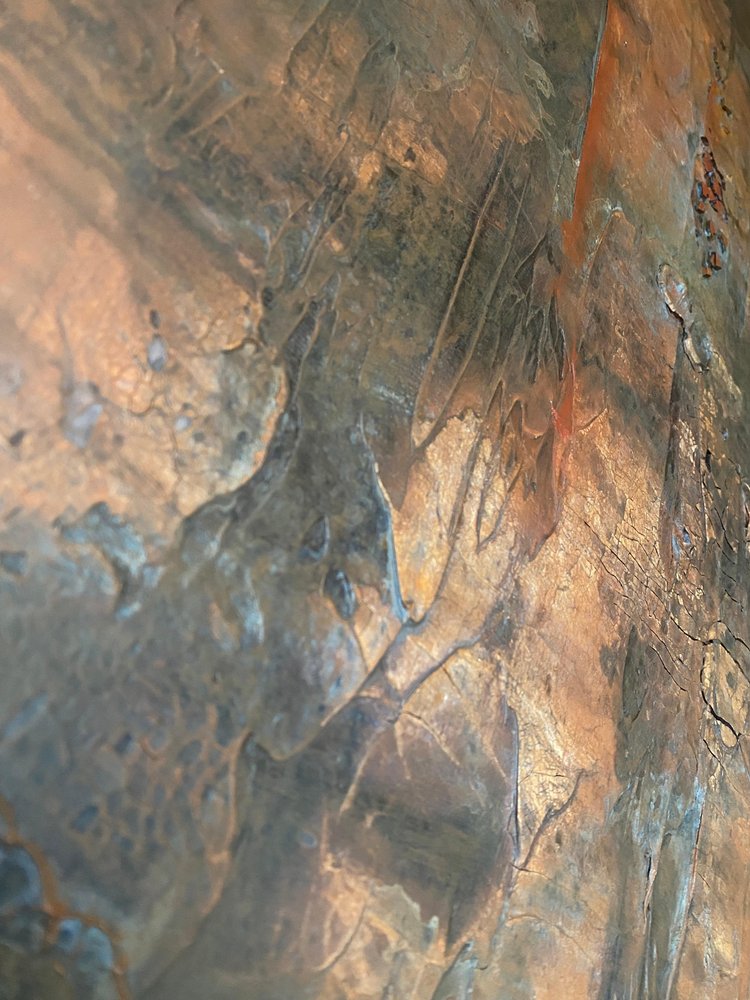 Verwitterte Kupferpatina von Gabriela Aleksandra Szuba