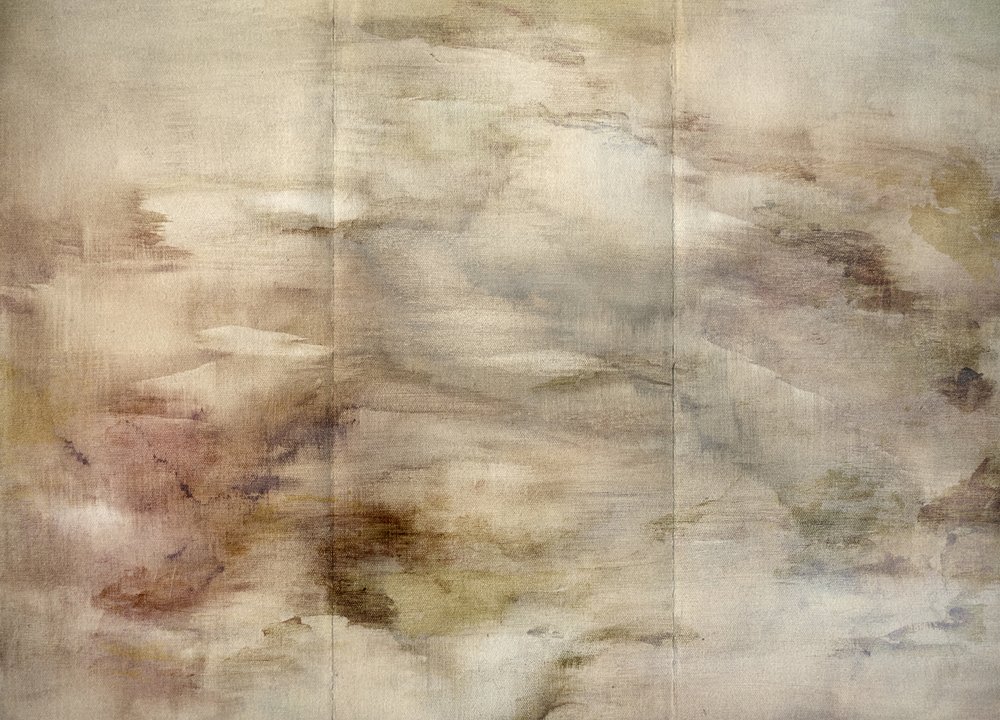 Gedämpfte abstrakte Landschaft von Gemma Bardot