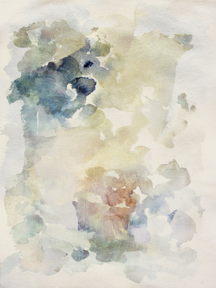 Natürlicher Aquarellfluss von Gemma Bardot