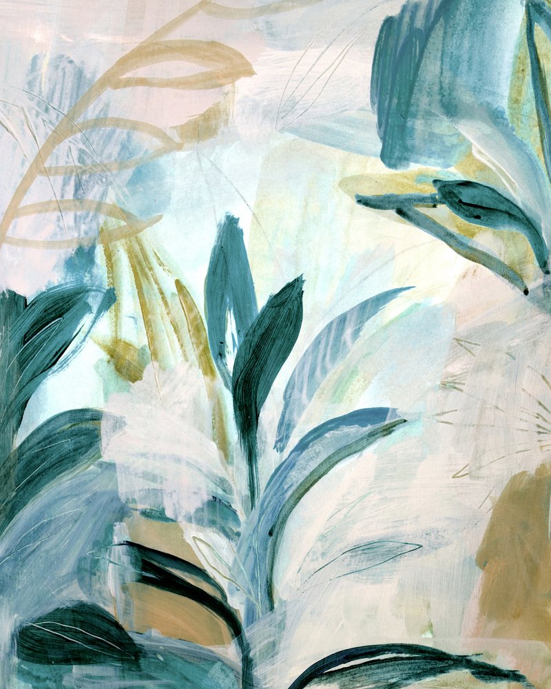 Serene botanische Abstraktion von Gemma Bardot