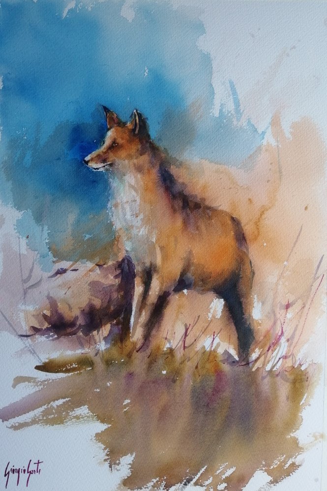 Gelassener Wildfuchs von Giorgio Gosti
