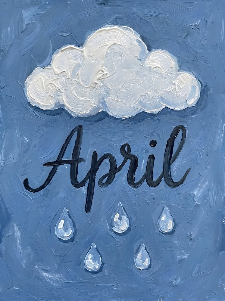 April Regenwolke von HUGO