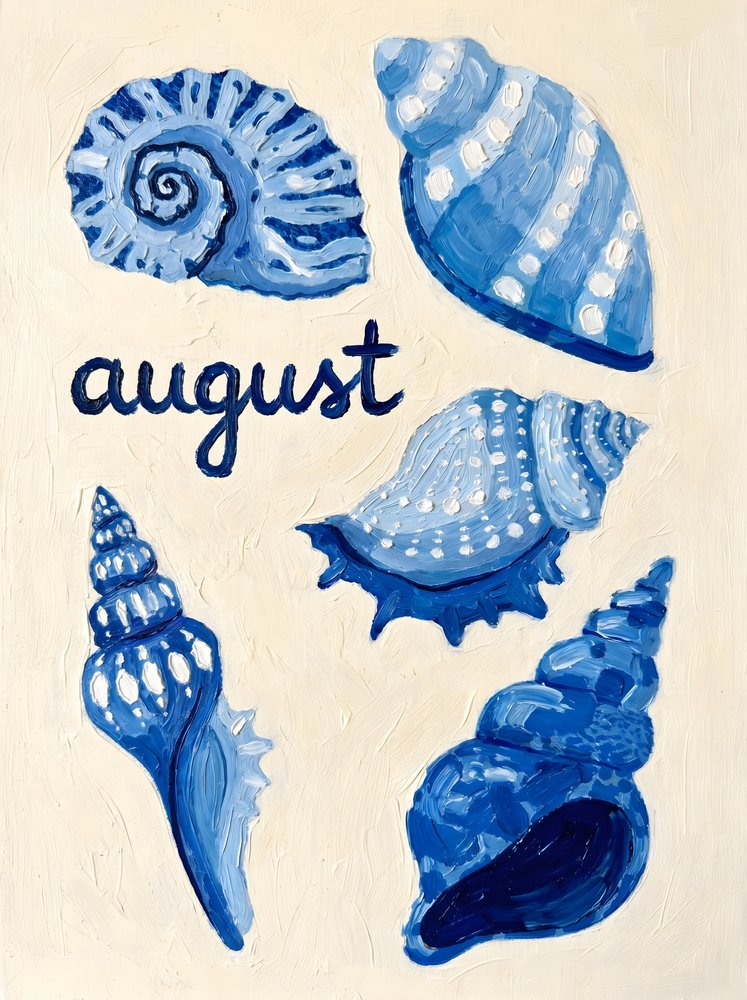 Blaue Augustmuscheln von HUGO