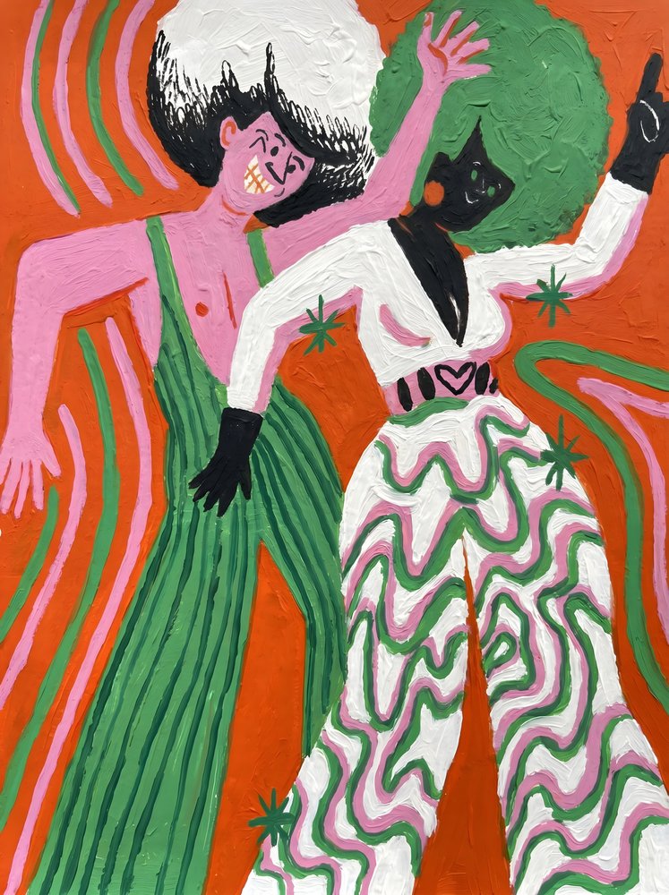 Retro Disco Tänzer von HUGO