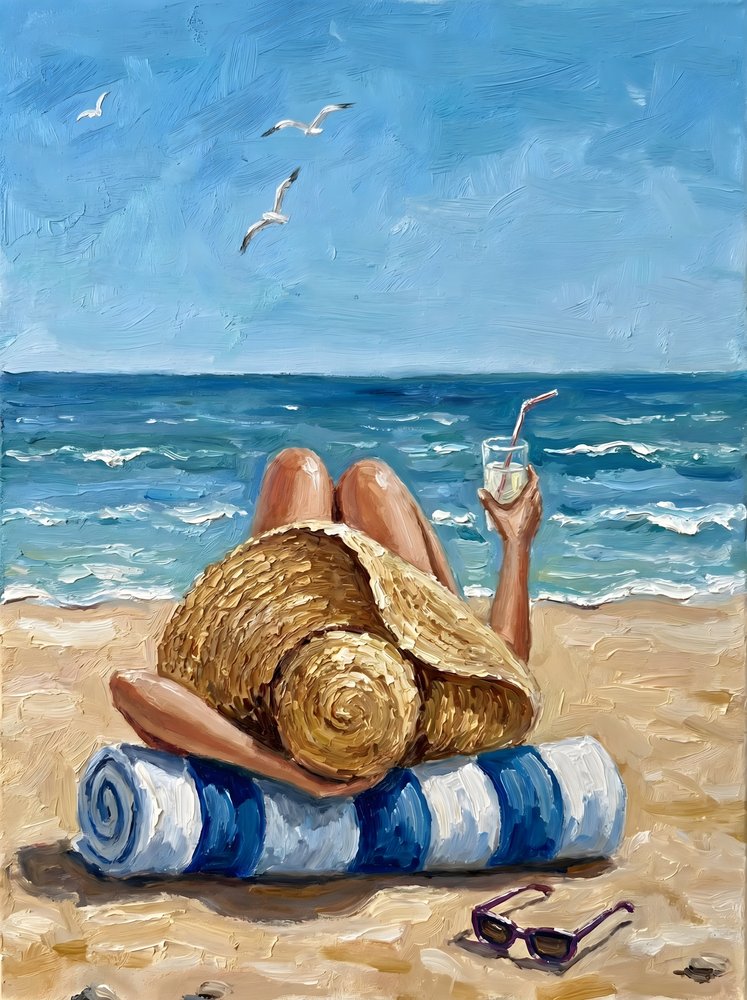 Sommerstrand-Entspannung von HUGO